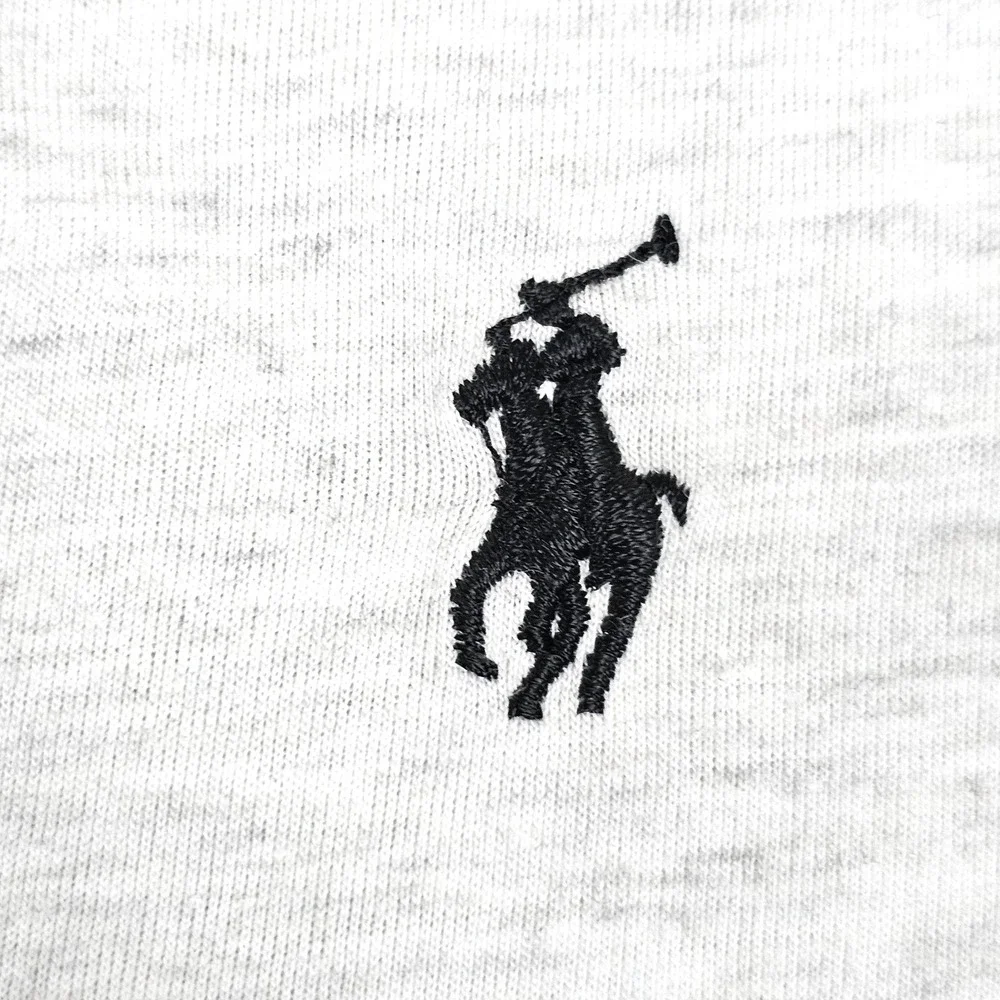 Polo Ralph Lauren Performance Mens V-Neck T-Shirt Gray Heather Large L